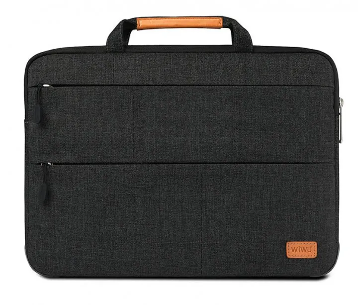 фото Чехол-сумка WIWU Pilot Laptop Sleeve для ноутбука до 14 Дюймов (черный)