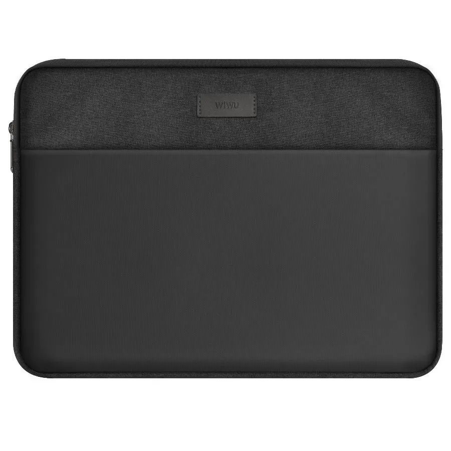 фото Чехол-сумка WIWU Minimalist Lapton Sleeve для ноутбука до 16 Дюймов (черный)
