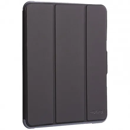 фото Чехол-книжка Mutural Folio Case для Apple iPad 10 (10.9) 2022 (полиуретан с подставкой) (черный)