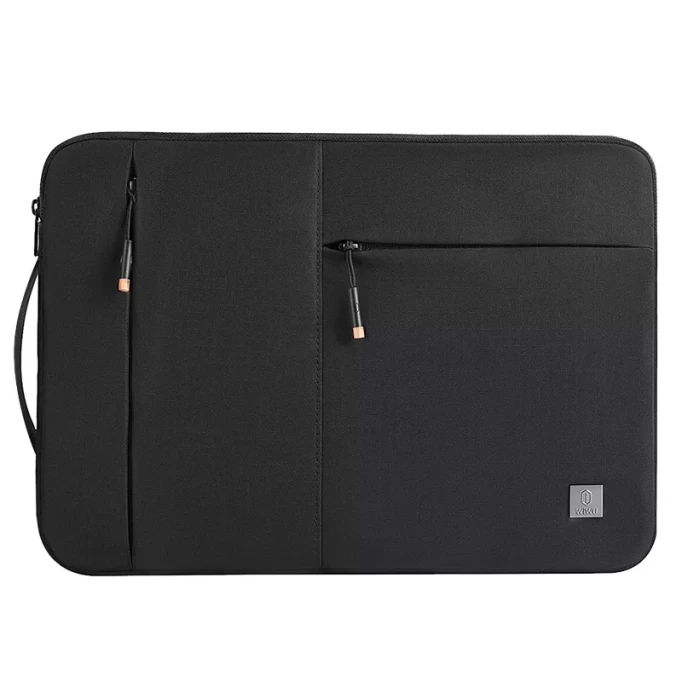 фото Чехол-сумка  WIWU Alpha Slim Sleeve для ноутбука до 15.6 Дюймов (черный)