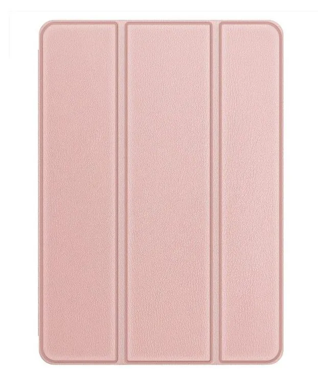 фото Чехол-книжка Smart Case для Apple iPad Pro 12.9 (2020 / 2021) (искусственная кожа с подставкой) (розовое золото)