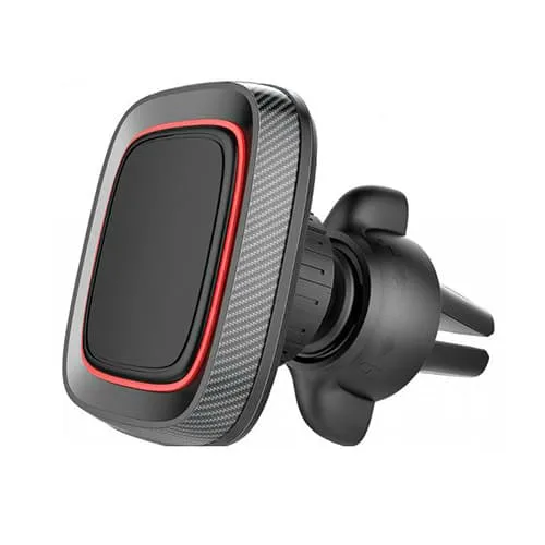 фото Автомобильный держатель Magnetic H-CT213 для смартфона магнитный в воздуховод (черный)