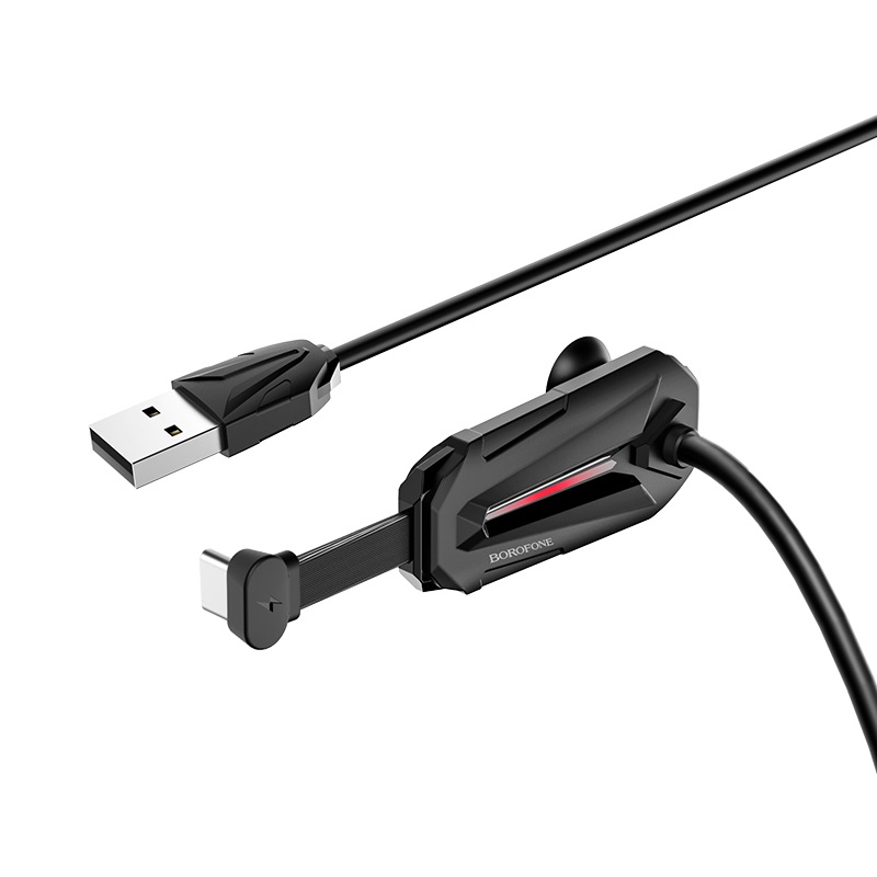 фото Кабель Borofone BU9 Unreal gaming USB/Type-C 1.2m (черный)