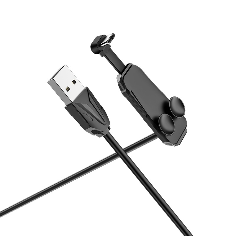 фото Кабель Borofone BU9 Unreal gaming USB/Type-C 1.2m (черный)