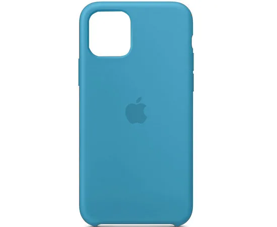 фото Чехол-накладка Silicone Case Series для Apple iPhone 11 Pro (голубой)