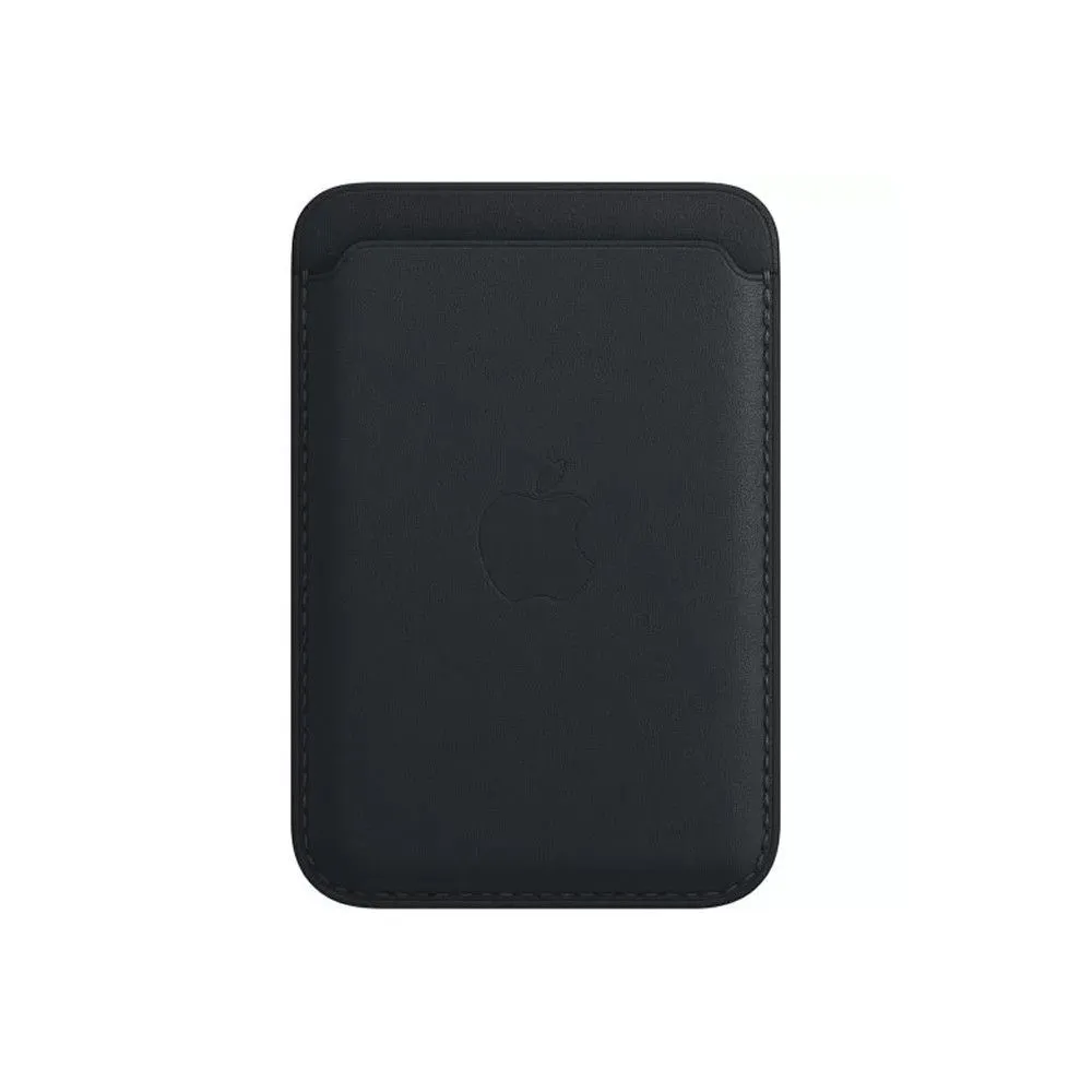 фото Чехол iPhone Leather Wallet MagSafe (Black)