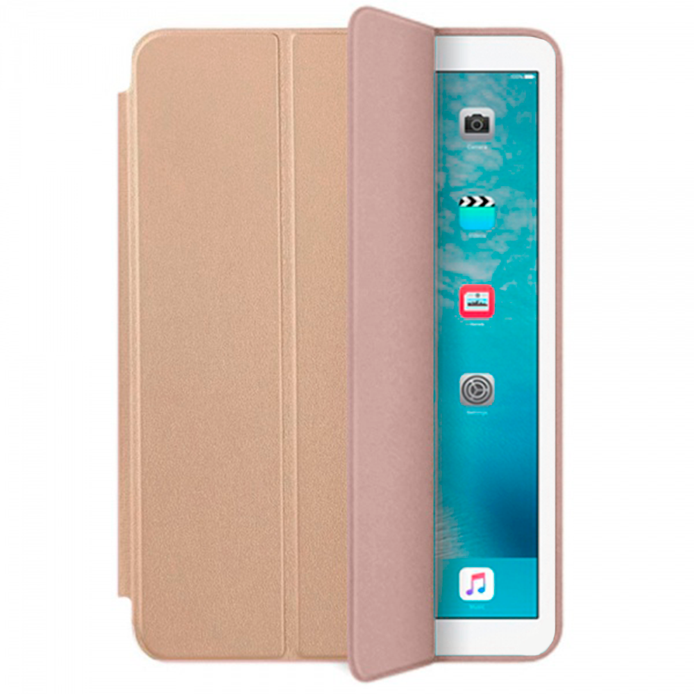 фото Чехол-книжка Smart Case для Apple iPad Pro 12.9 (2020) (искусственная кожа с подставкой) (золотой)