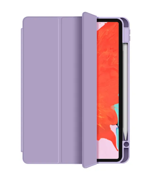 фото Чехол-книжка WIWU Protective Case для Apple iPad 10 (10.9) 2022  (полиуретан с подставкой) (фиолетовый)