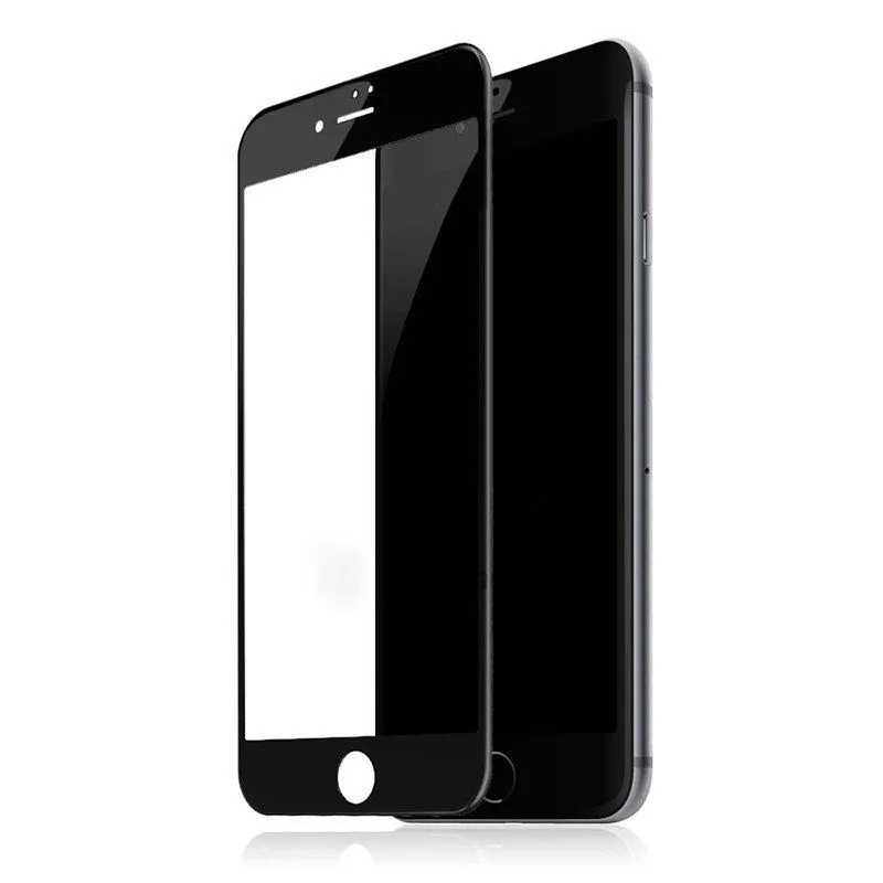 фото Защитное стекло Glass PRO (5D) Screen для Apple iPhone 7 Plus/8 Plus цветное (черная рамка)