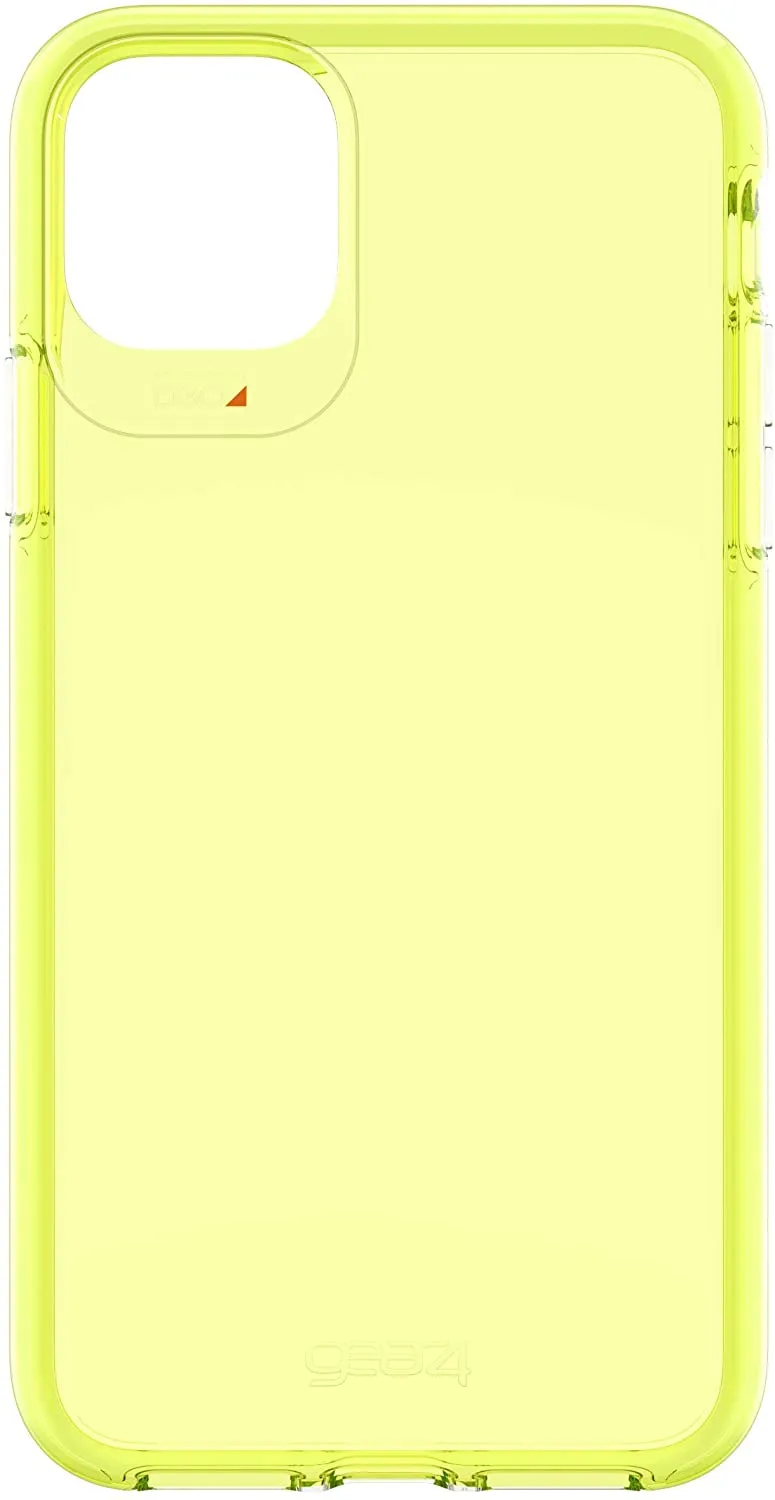 фото Чехол-накладка Zagg Iridescent Anti-microbial для iPhone 13 Pro Max пластиковый (неоновый желтый)