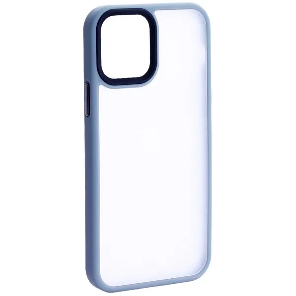 фото Чехол-накладка Dfans Design для Apple iPhone 13 Pro пластиковый (матовый белый)