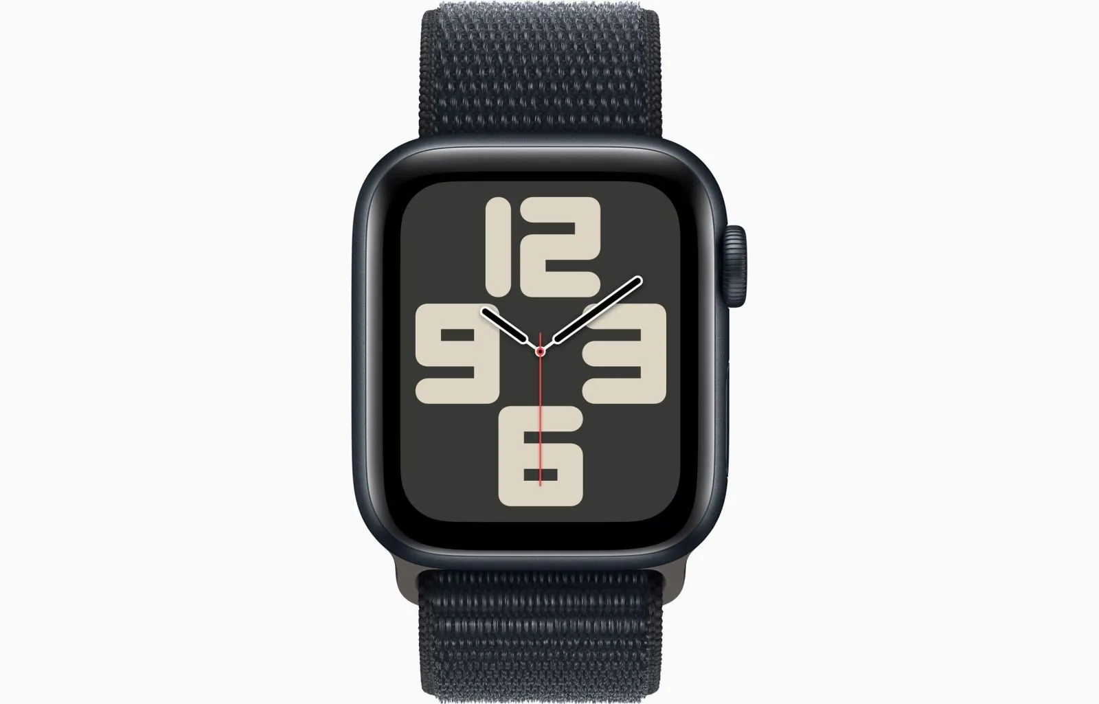 Apple Watch SE Gen 2 40mm (GPS) Midnight Aluminum Case with Midnight Sport Loop (MRE03)