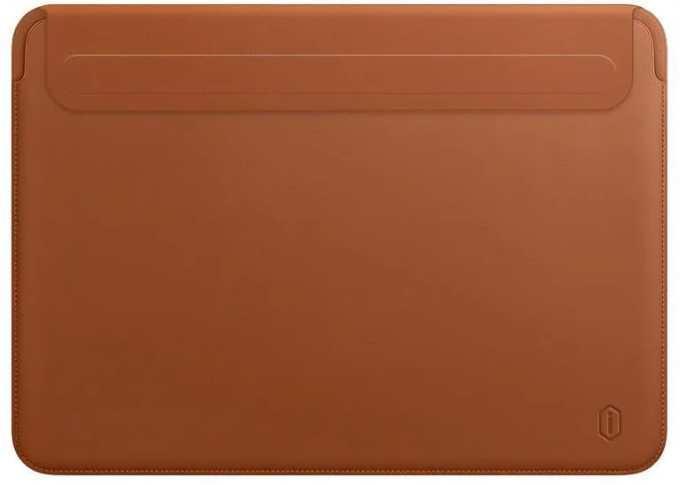 фото Чехол для ноутбука WIWU Skin New Pro II PU Leather Sleeve для Apple MacBook Pro 14 (2021) (коричневый)