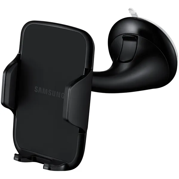 фото Автомобильный держатель для телефонов Samsung S Charger Vehicle (4"-5.7") на стекло/торпеду (черный)