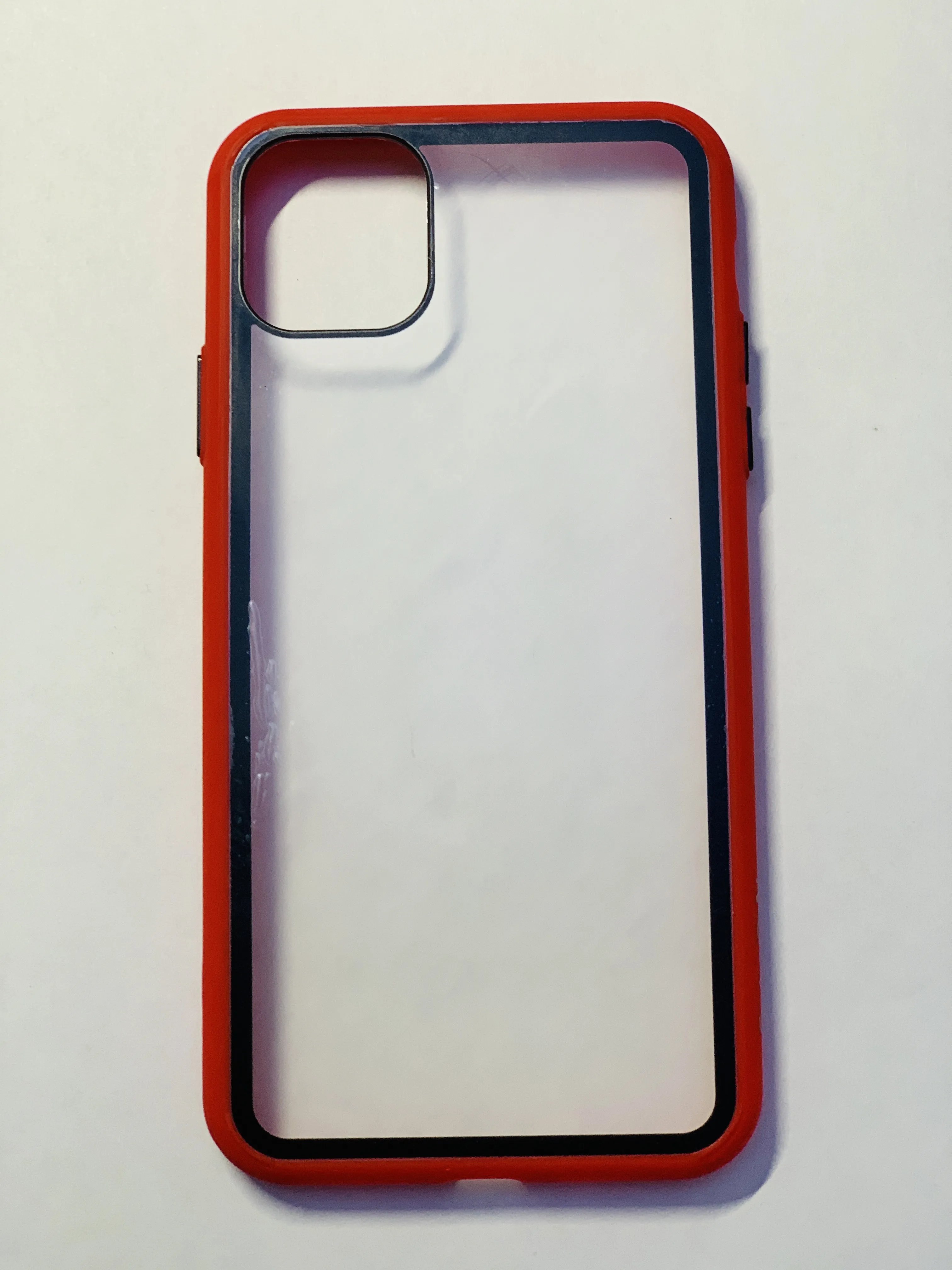 фото Чехол-накладка FaisON Modish Series для Apple iPhone 11 Pro Max пластик/силиконовые края (красный)