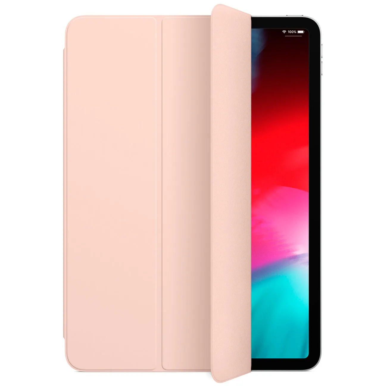 фото Чехол-книжка Mutural Folio Case для Apple iPad Air 4/Air 5 (10.9) (полиуретан с подставкой) (розовый)