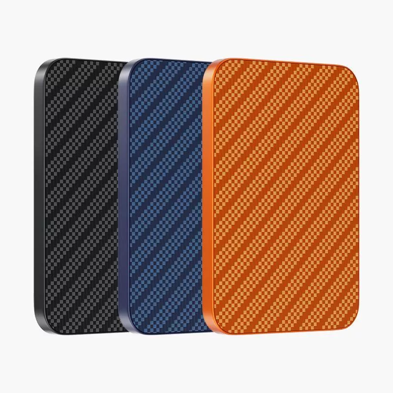 фото Внешний аккумулятор Keephone Brendy Slim MagSafe 5000mAh кевлар (арамид) оранжевый