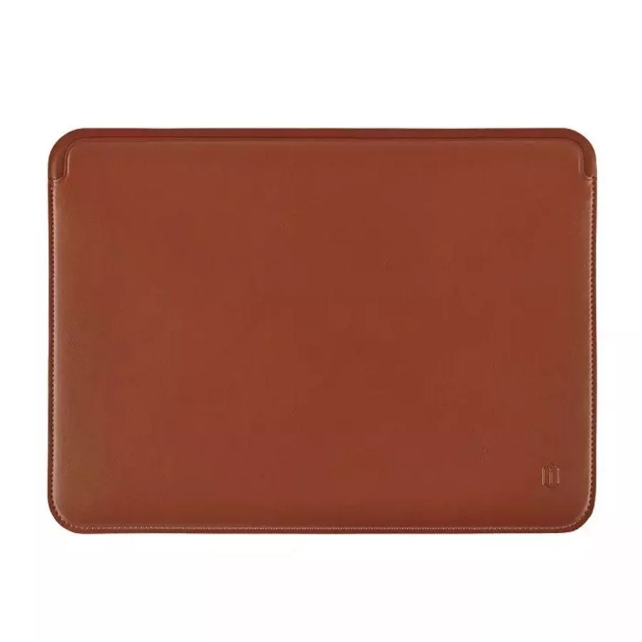 фото Чехол для ноутбука WIWU Skin Pro II PU Leather Sleeve для Apple MacBook Neo/Air 13.6" (коричневый)