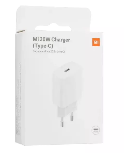 фото Сетевое зарядное устройство Xiaomi Mi Charger Type-C 20W (AD201EU) (белый) 