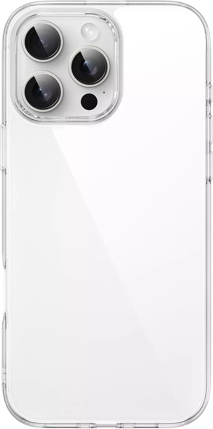 фото Чехол-накладка Wiwu iShield Evo (TPP-109) для Apple iPhone 16 Pro пластиковый (прозрачный)