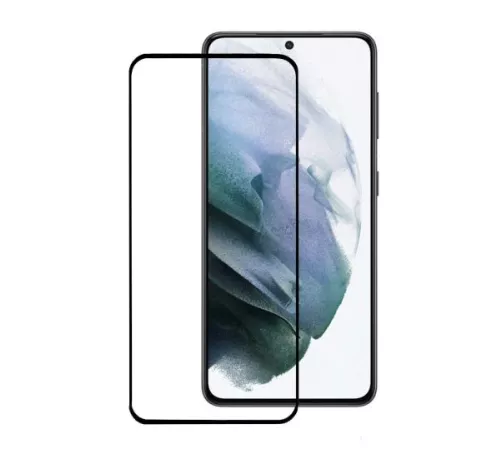 фото Защитное стекло Remax Tempered Glass 3D 9H для Samsung S24 Ultra антибликовое (черная рамка)