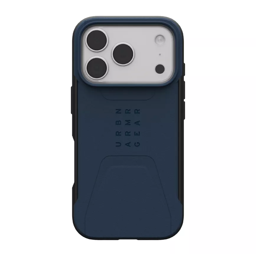 фото Чехол-накладка UAG Civilian MagSafe для Apple iPhone 17 Pro пластиковый (синий)