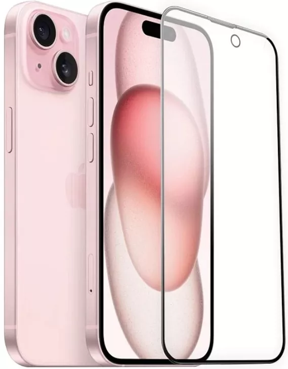 фото Комплект защиты 3 в 1 Wiwu (WI-IP001) для Apple iPhone 15 (чехол/стекло/стекло для камеры)