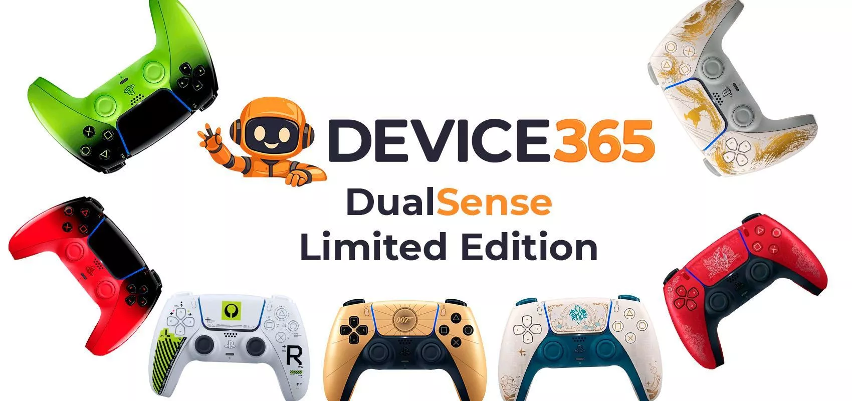 DualSense Limited Edition — обзор лимитированных контроллеров PS5 | Device365 — Device365