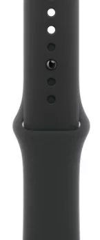Apple Watch Series 10 42mm Jet Black Aluminum Case with Black Sport Band (M/L)