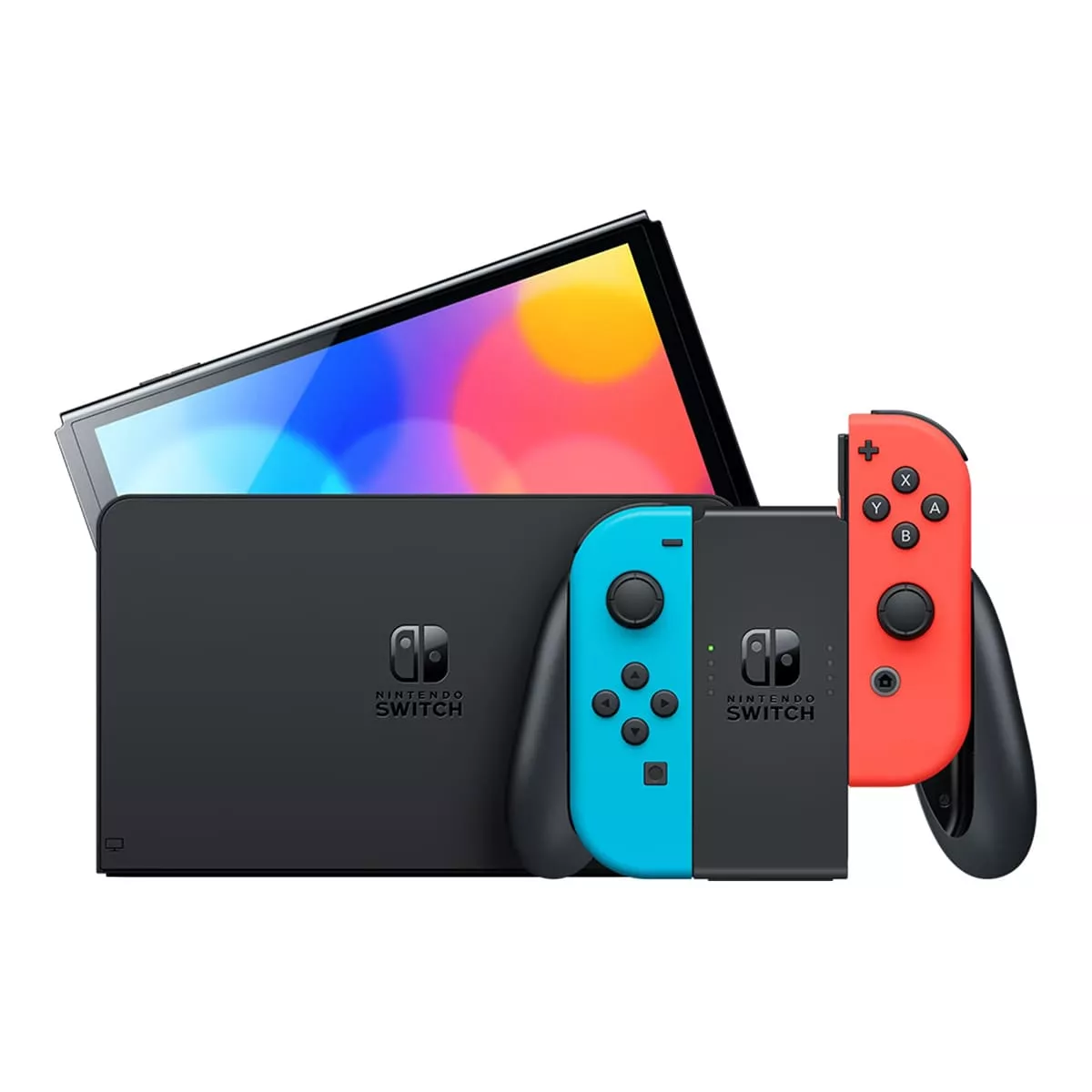Игровая приставка Nintendo Switch OLED 64Gb (красно-синий)
