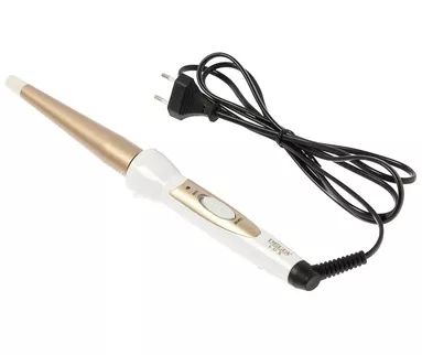 Стайлер для завивки волос Delta Lux Hair Styler (DL-0628) (белый/золотой)