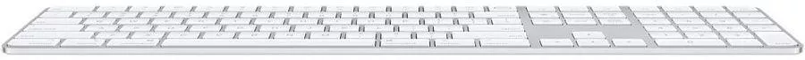 фото Беспроводная клавиатура Apple Magic Keyboard with Touch ID and Numeric Keypad русская (белый) (MK2C3)