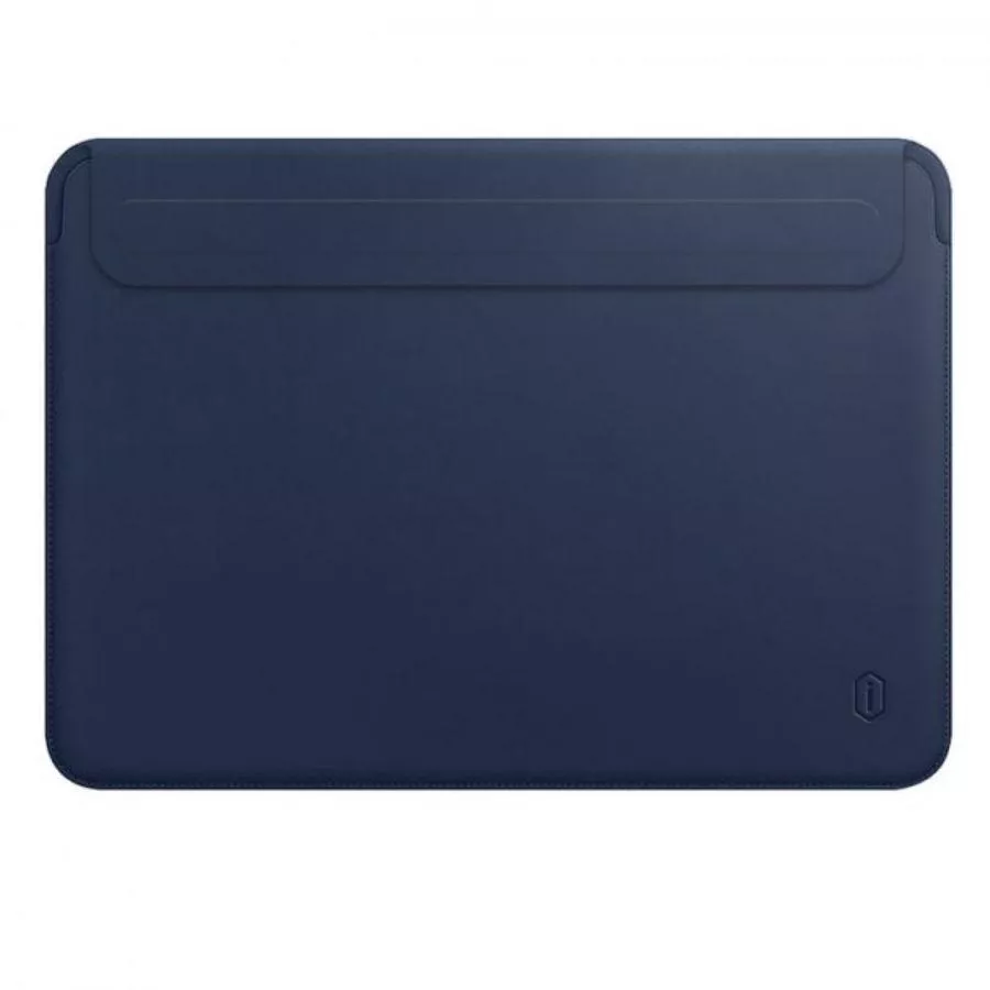 фото Чехол для ноутбука WIWU Skin Pro II PU Leather Sleeve для Apple MacBook Neo/Air 13.6" (темно-синий)