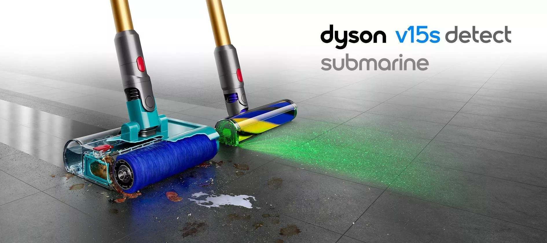 Dyson V15s Detect Submarine SV47: обзор — влажная уборка, насадки, для кого | Device365 — Device365