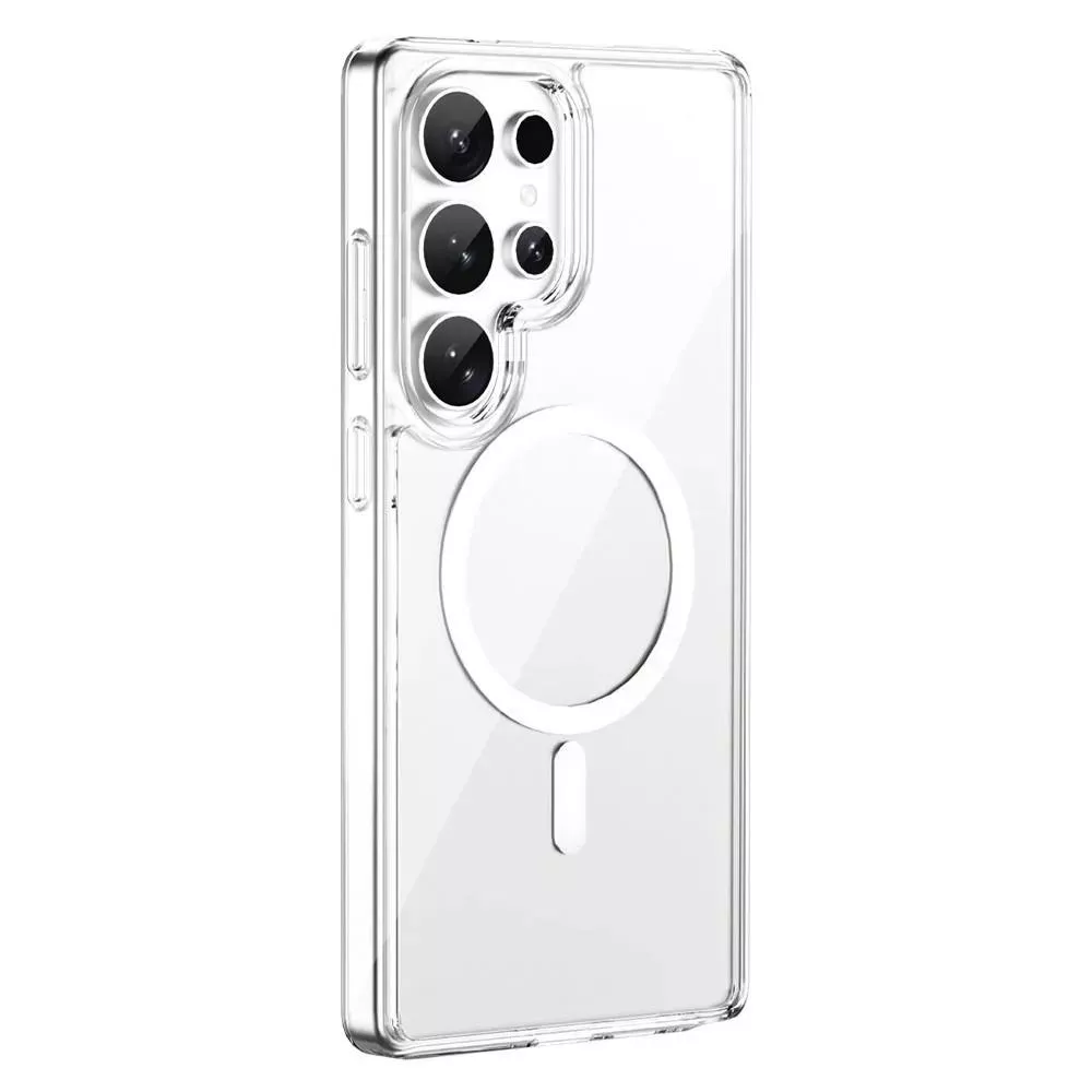 фото Чехол-накладка Wiwu iShield Pro Magsafe для Samsung Galaxy S26 Ultra пластиковый (прозрачный)