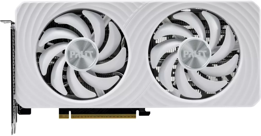 Видеокарта Palit (NE7506TU19T1-GB2061M) GeForce RTX 5060 TI 16GB White OC
