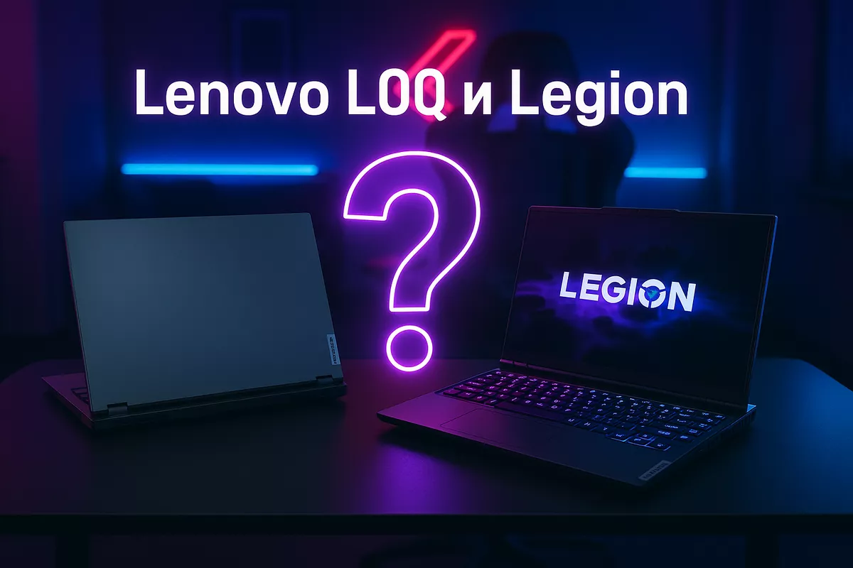 Lenovo Legion 5 vs LOQ: какой игровой ноутбук выбрать в 2026 — Device365