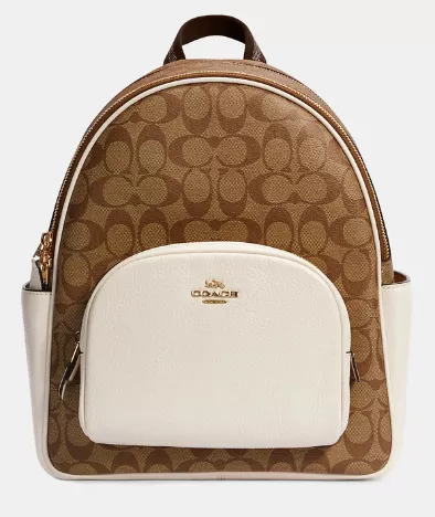 Рюкзак COACH Court (10011285JAX) (Gold/Khaki/Chal)