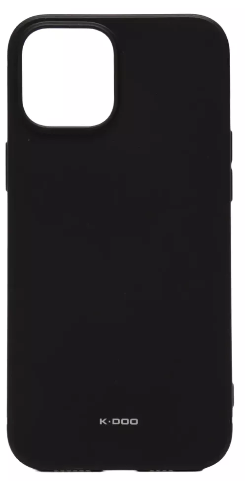 фото Чехол-накладка Kzdoo Q Series для Apple iPhone 14 Pro силиконовый (черный)