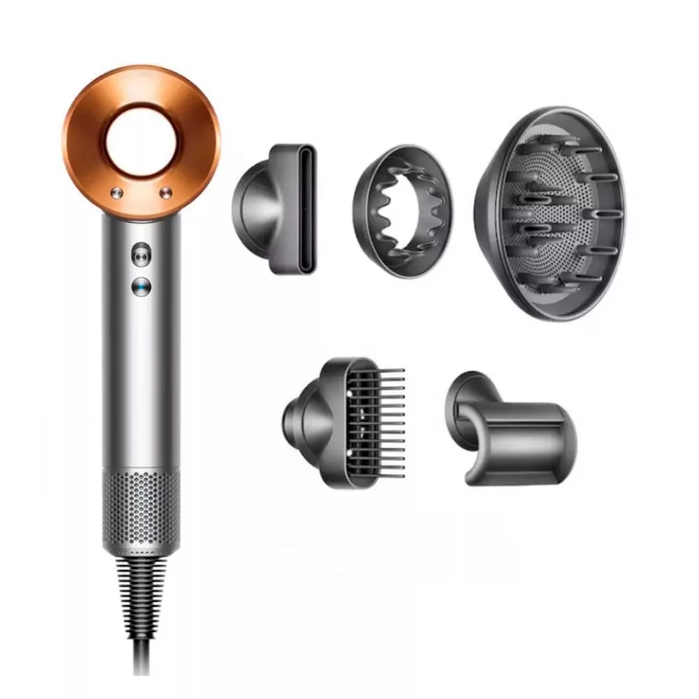 Фен Dyson Supersonic HD08 (Bright Nickel/Rich Copper)