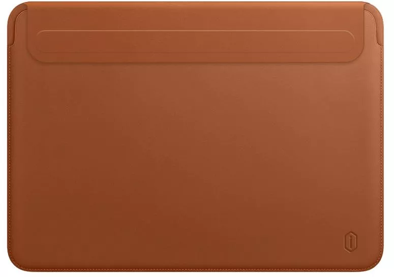 фото Чехол для ноутбука WIWU Skin Pro II PU Leather Sleeve для Apple MacBook Neo/Air 13 (коричневый)