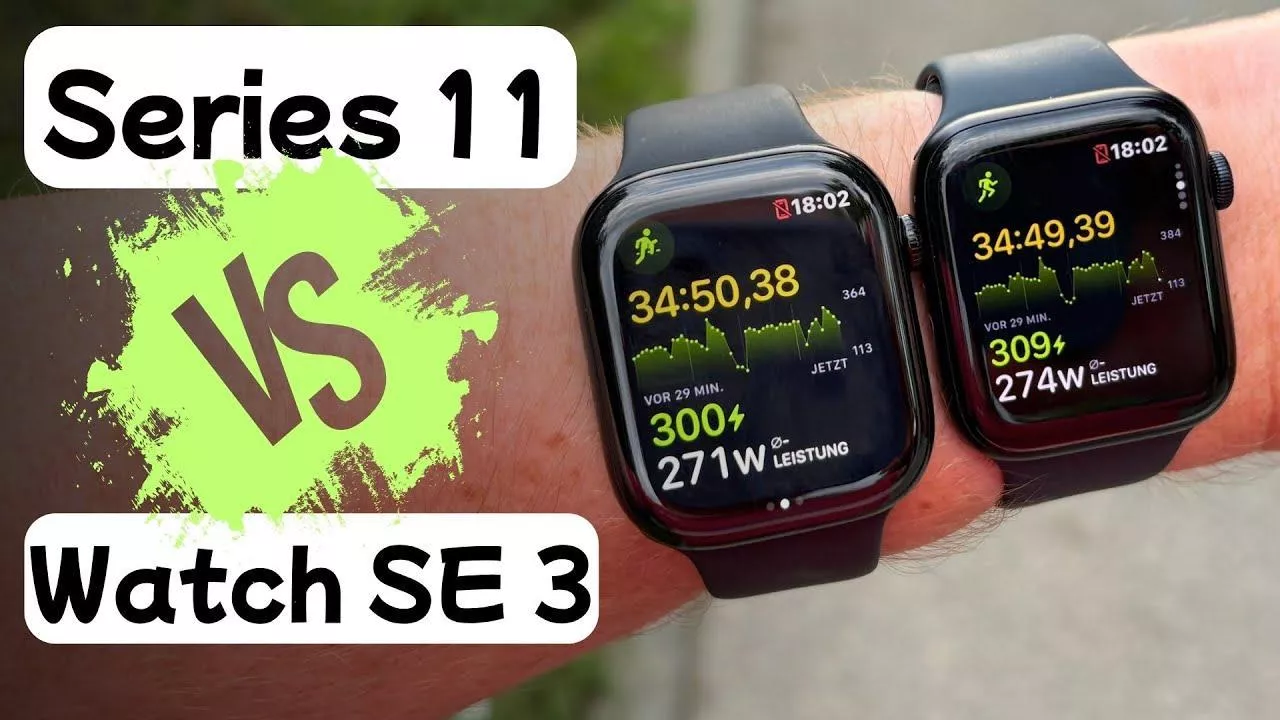 Apple Watch SE 3 vs Series 11: за что переплата — Device365