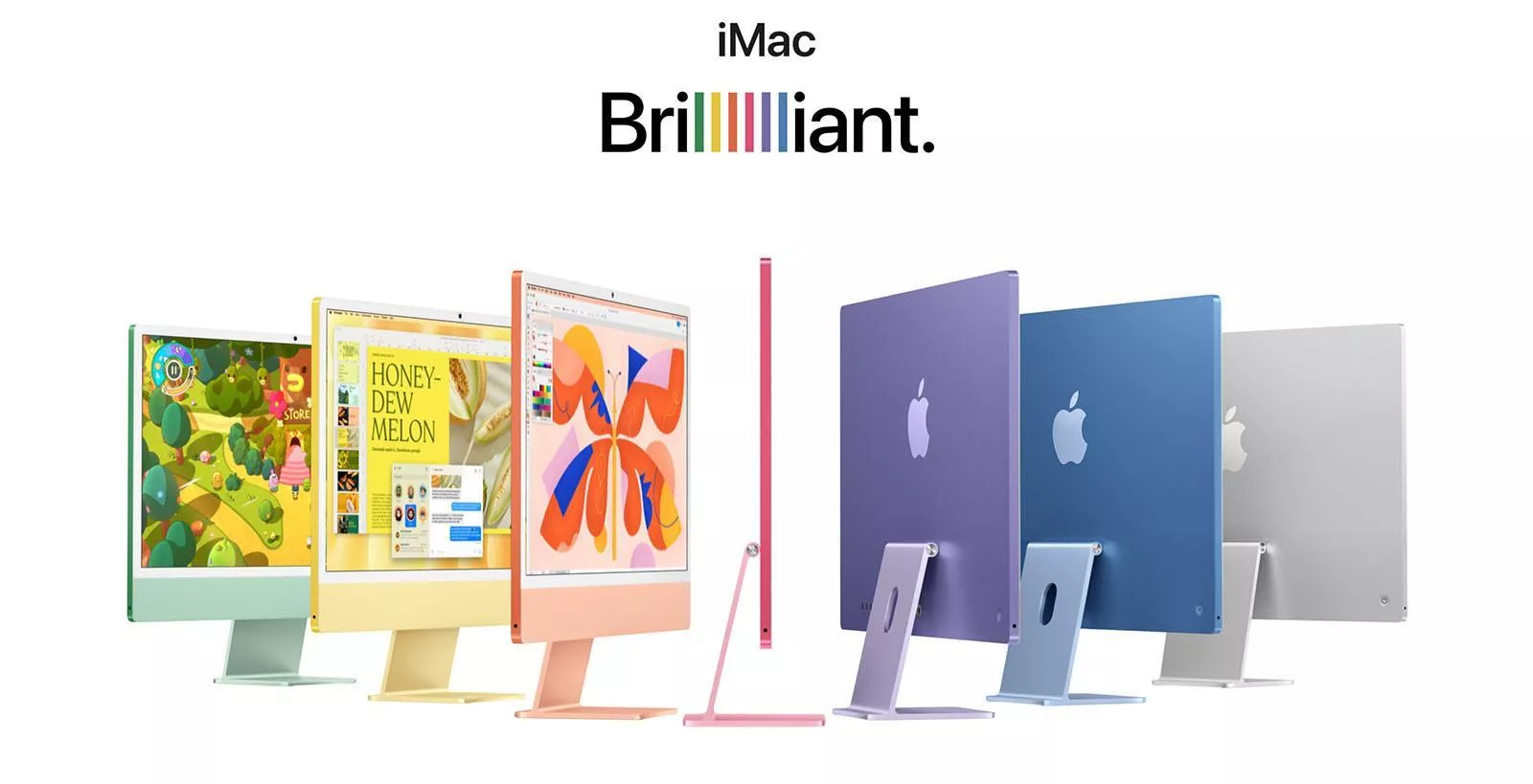Apple iMac 24" with Retina 4.5K (M4 10C CPU, 10C GPU/32GB/1TB) (Blue) (Z1K5000LC)