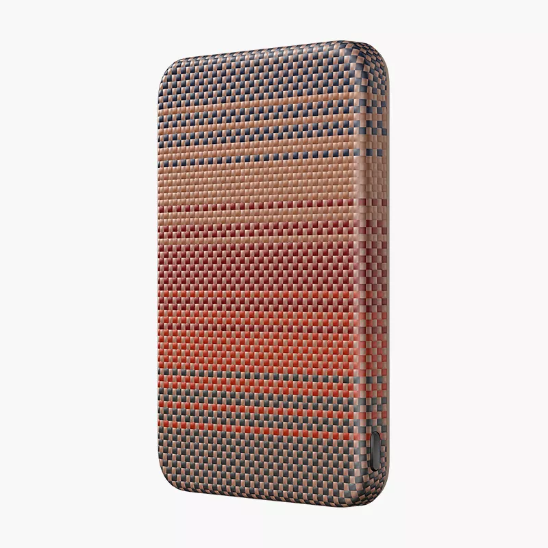 фото Внешний аккумулятор Keephone Kavos Semi-Solid MagSafe 5000mAh кевлар (арамид) Sunset