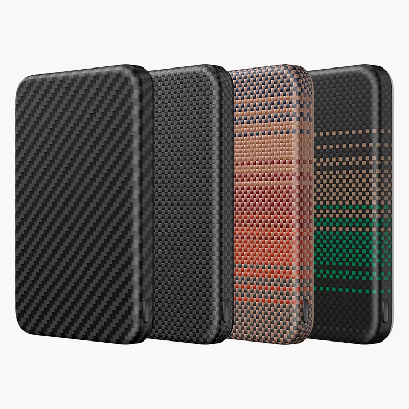 фото Внешний аккумулятор Keephone Kavos Semi-Solid MagSafe 5000mAh кевлар (арамид) Sunset