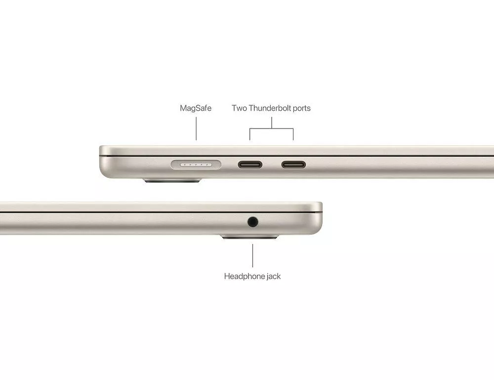 Apple MacBook Air 15 2024 M3 16/512Gb (Starlight) (MT2F3)