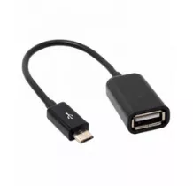 фото Адаптер K-08 OTG to Micro-USB (черный)