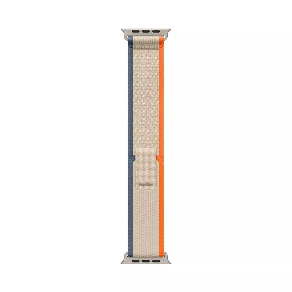 Apple Watch Ultra 2 49 mm Titanium Case Orange/Beige Trail Loop (M/L)