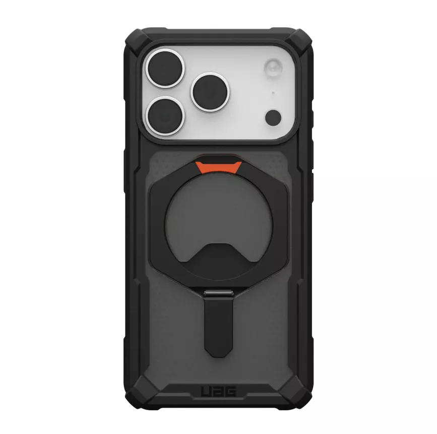 фото Чехол-накладка UAG Plasma XTE MagSafe для Apple iPhone 17 Pro пластиковый прозрачно-черный (черная рамка)