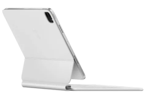 фото Клавиатура Apple Magic Keyboard with Trackpad для iPad Pro 13 (2024) русская (нейлон с подставкой) (белый) (MWR43)